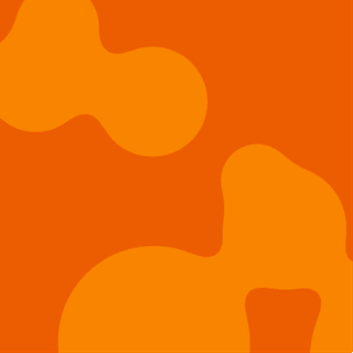 Good Bye 2014 text animated on bubble orange background